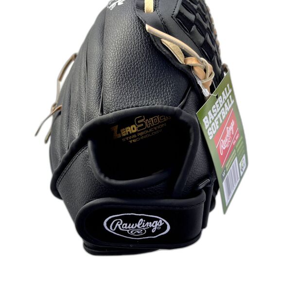 Rawlings RSB SS13W 13" Softball Glove RHT Basket-Web Leather Palm ZeroShock - Picture 5 of 10